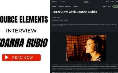 Source Elements – Interviewing Spanish professional voice overs  -Joanna Rubio